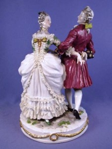 German porcelain figurine