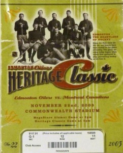 Heritage Classic Inagural