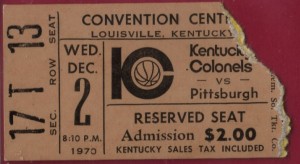 Kentucky Colonels tix