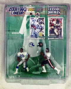 Starting Lineup Barry Sanders and Walter Payton