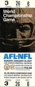 Super Bowl I- The Holy Grail