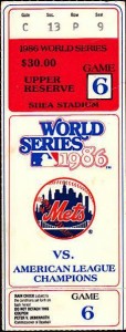 World Series Ticket