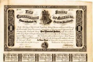 Confederate States of America bond