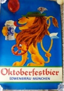 oktoberfest lowenbrau poster