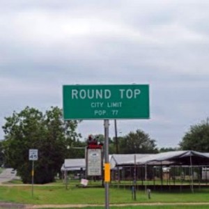 round top sign