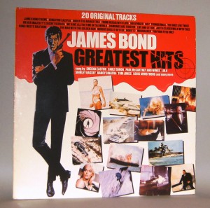 A James Bond Greatest Hits Soundtrack LP, released by EMI Records Ltd. (U.K.) in 1982.