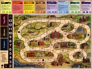 Arkham Horror board