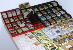 Arkham Horror storage rack