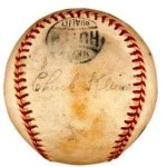 Chuck Klein Signed Ball