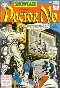 Dr. No Comic Book adaptation featured in Showcase #43 (March 1963), DC Comics.
