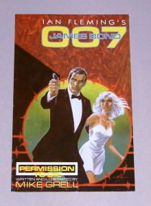 James Bond - Permission to Die (#2) graphic novel, published by Eclipse Comics in 1989.
