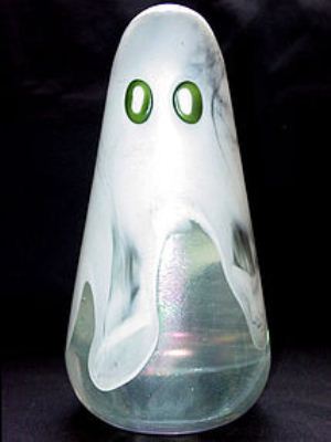 Murano Berkeley House iridescent ghost sculpture