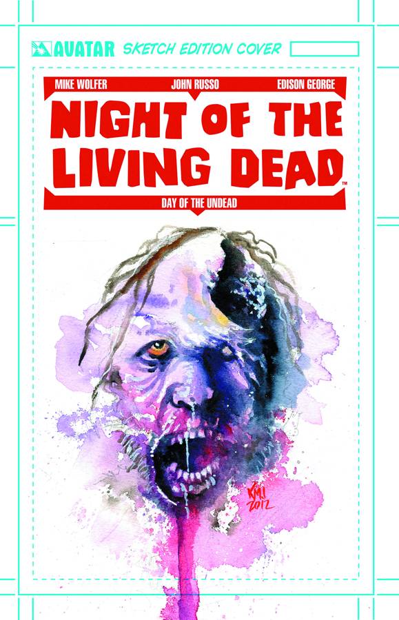 Night of the Living Dead Aftermath painted variant