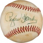 Rogers Hornsby Signed Ball