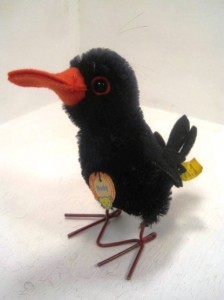 Steiff Mohair Hucky Raven