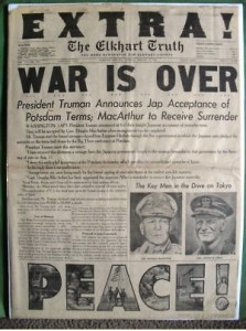 end of WWII