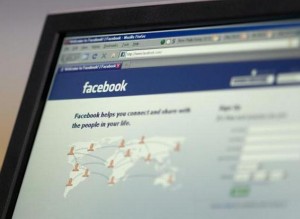 facebook screen