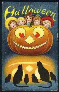 halloween postcard