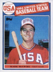 1985 Topps Mark McGwire