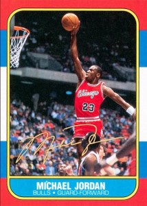 1986-87 Fleer Michael Jordan RC