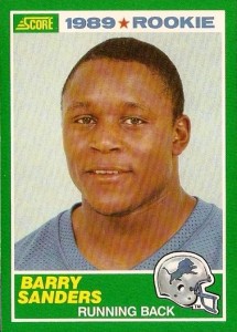 1989 Score Traded Barry Sanders