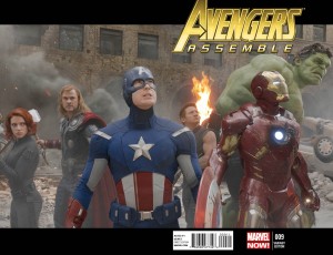 AVENGERS ASSEMBLE #9 MOVIE VAR NOW