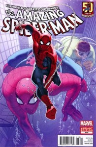 Amazing Spider-Man Vol 2 #698 Incentive Amazing Spider-Man 50th Anniversary Variant Cover
