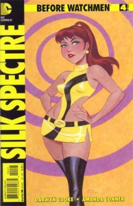 Before Watchmen Silk Spectre #4 Incentive Bruce Timm Variant Cover