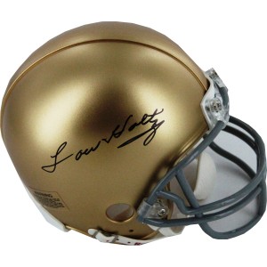 ND Replica Mini Helmet Lou Holtz Auto