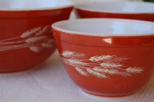 autumn harvest pyrex
