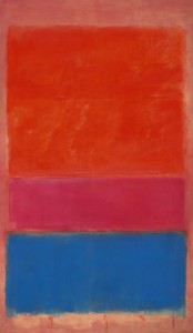 rothko royal red & blue