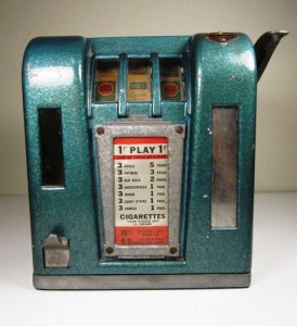 1930's trade stimulator slot machine