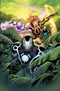IRON MAN #3 LAND VAR NOW