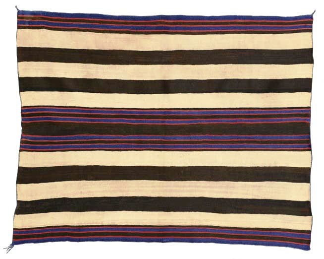 Navajo First Phase Chief’s Wearing Blanket