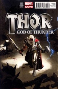 Thor God Of Thunder #3 Incentive Daniel Acuna Variant Cover