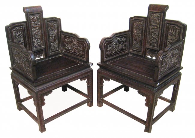Zitan chairs