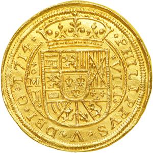 1714 gold coin $270,000