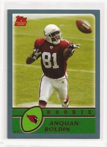 Anquan Boldin Topps RC low
