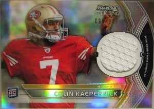 Colin Kaepernick Bowman Sterling RC mid