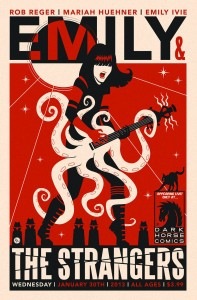 EMILY & THE STRANGERS #1 (OF 3) BLACK VAR CVR