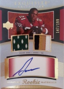 Frank Gore Exquisite RC high