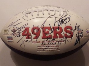San Fran Team Signed Ball
