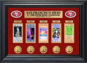 San Francisco 49ers Ticket Collection