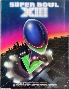 Super Bowl XIII Program