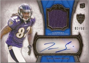 Torrey Smith Topps Supremes RC middle