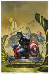 CAPTAIN AMERICA #4 BIANCHI VAR NOW