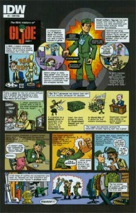 GI Joe Vol 6 #1 Incentive GI Joe Comics History Variant Cover