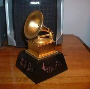 Grammy replica signed by Bee Gees, $577