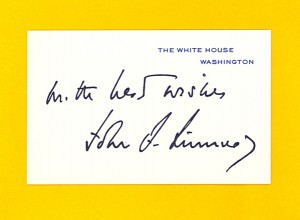 signed card