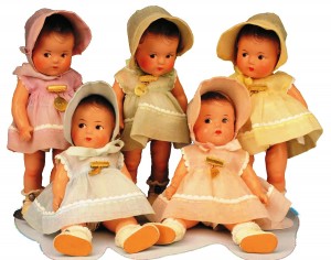 Dionne Quintuplet toddlers